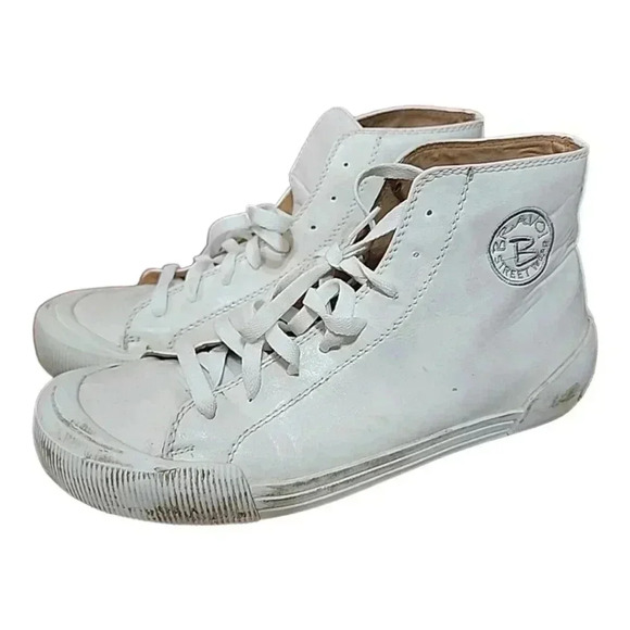 BRAVO Street Wear Mens Leather Sneakers.  Size 10 - Picture 1 of 12